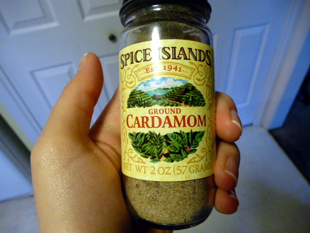 cardamom treble in the kitchen
