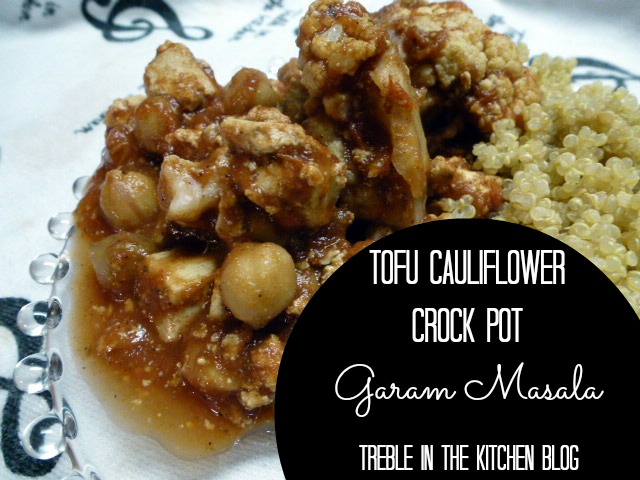 tofu cauliflower garam masala text