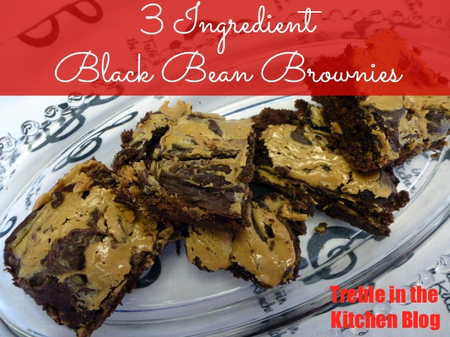 Black bean pb brownies text