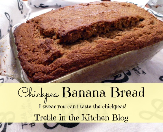 chickpea banana bread text