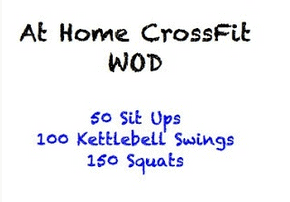 At home WOD