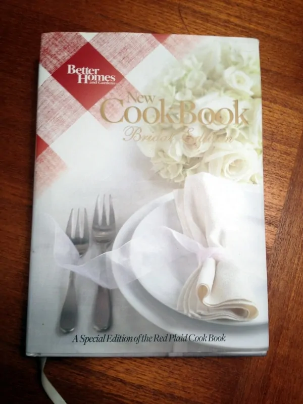 bridal edition cookbook