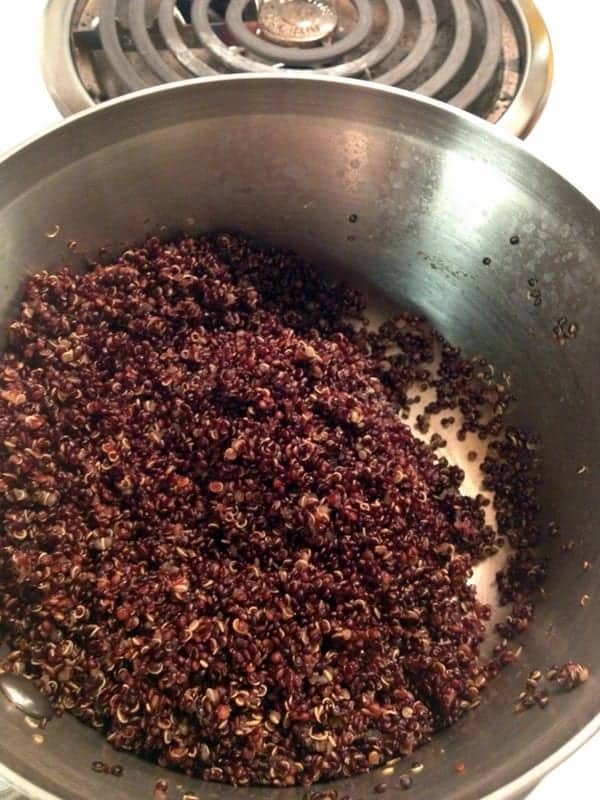 Black quinoa