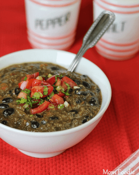 pinterest black bean quinoa soup