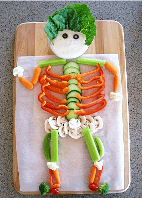 veggie skeleton