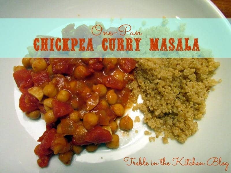 One-Pan Chickpea Curry Masala via Treble in the Kitchen
