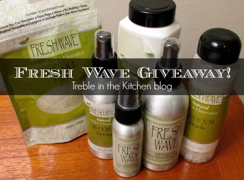 fresh wave giveaway via treble in the kitchen