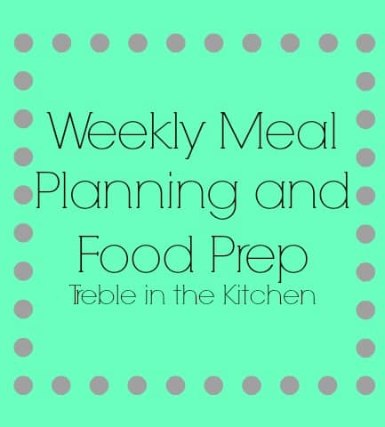 Weekly Meal Planning and Food Prep