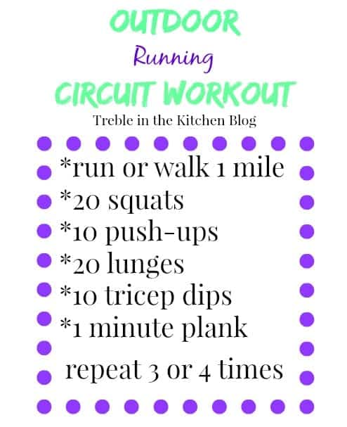 Outdoor Running Circuit Workout
