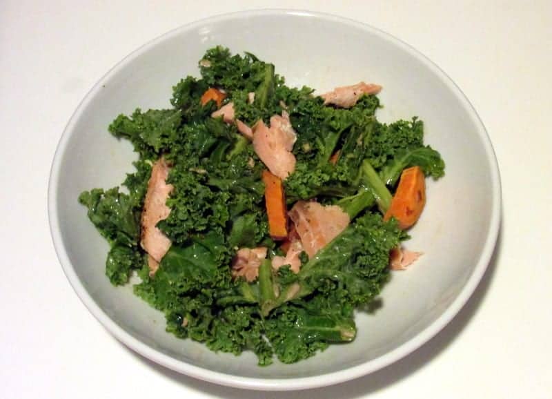 Kale Salad via Treble in the Kitchen