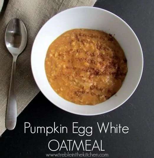 Pumpkin Egg White Oatmeal