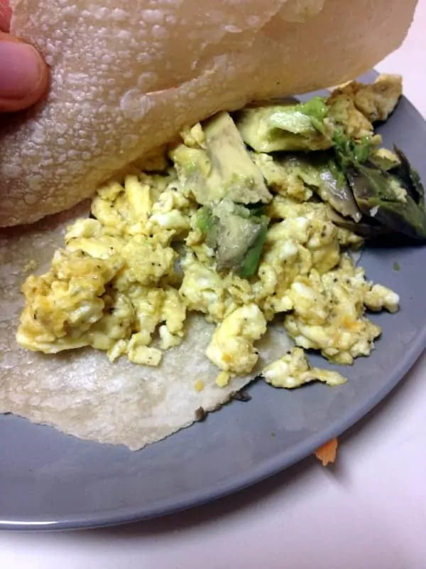 eggs with nutritional yeast