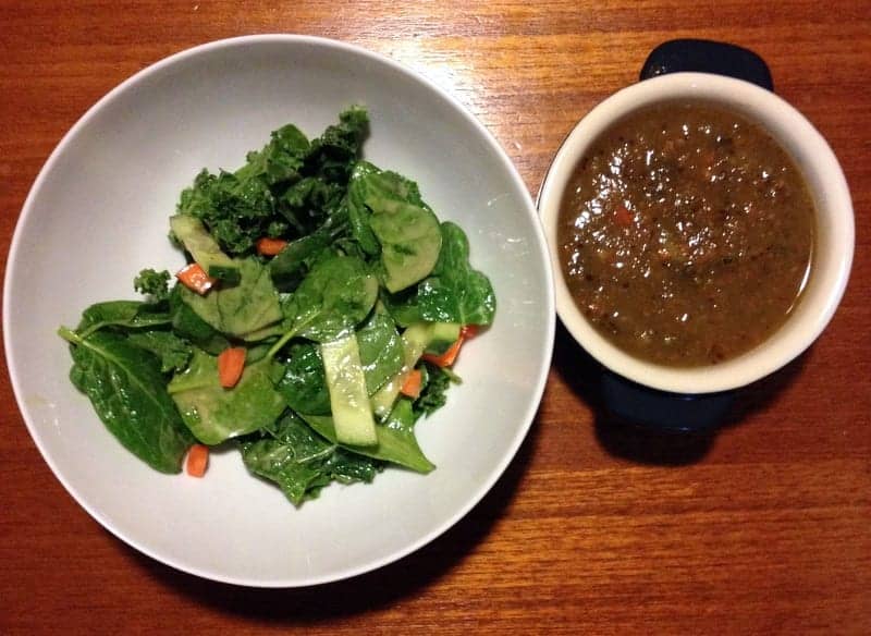 soup and salad