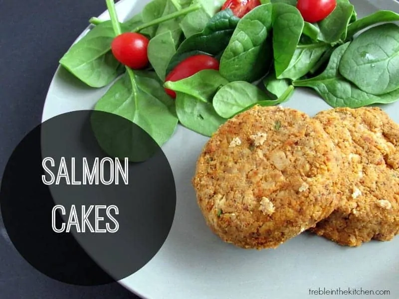 Salmon Cakes via Treble in the Kitchen