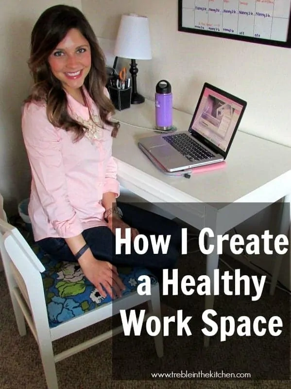 How I Create a Healthy Work Space via Treble in the Kitchen