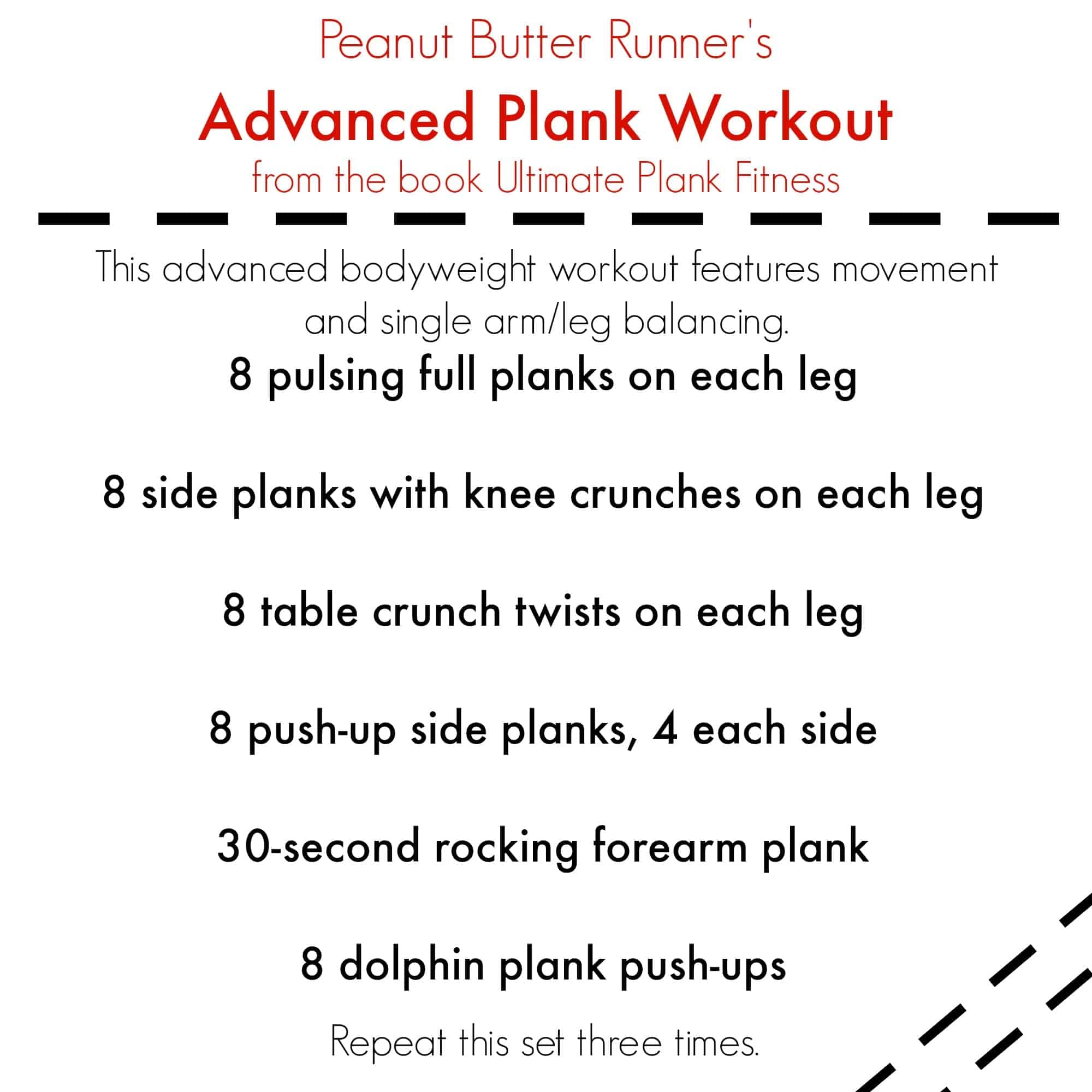 Plank Workout via Plank Fitness Review Treble in the Kitchen