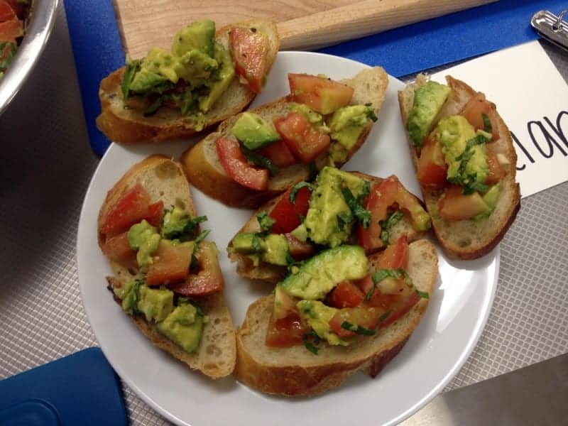 Healthy Appetizer's with Marisa via Treble in the Kitchen