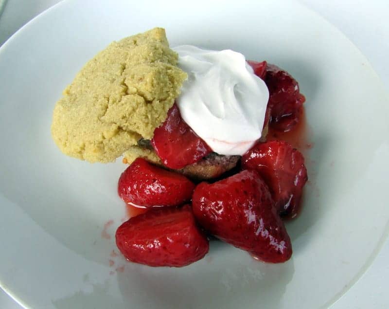 low FODMAP Strawberry Shortcake from Treble in the Kitchen