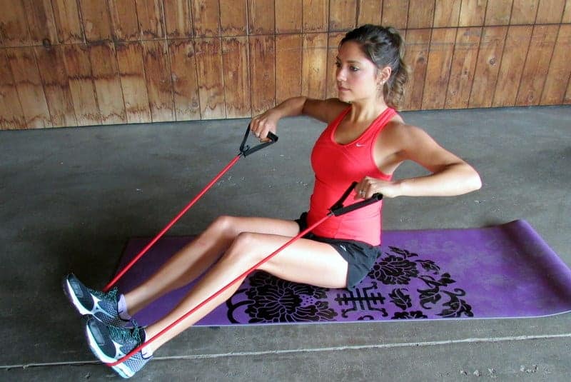 Superset Resistance Band Workout  | Treble in the Kitchen