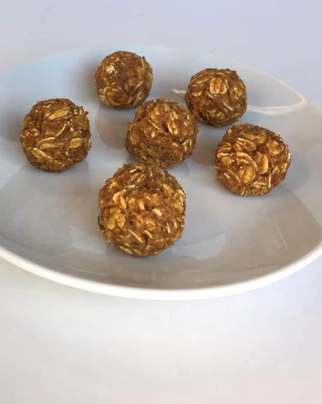 Pumpkin Spice Snack Bites from Treble in the Kitchen