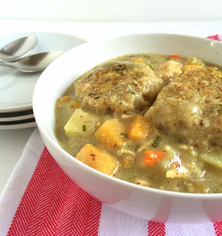 Chicken and Dumplings from Treble in the Kitchen