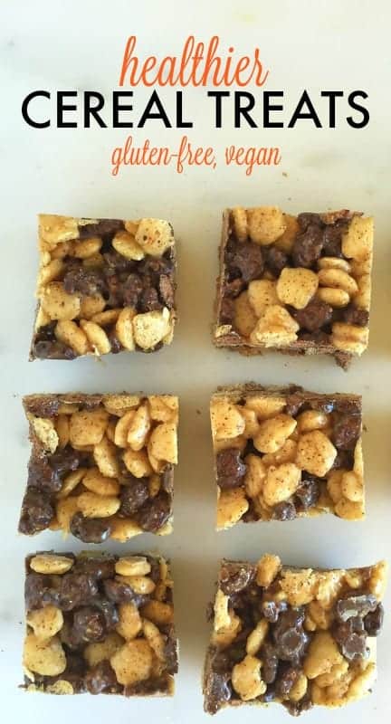 Healthier Cereal Treats from Treble in the Kitchen