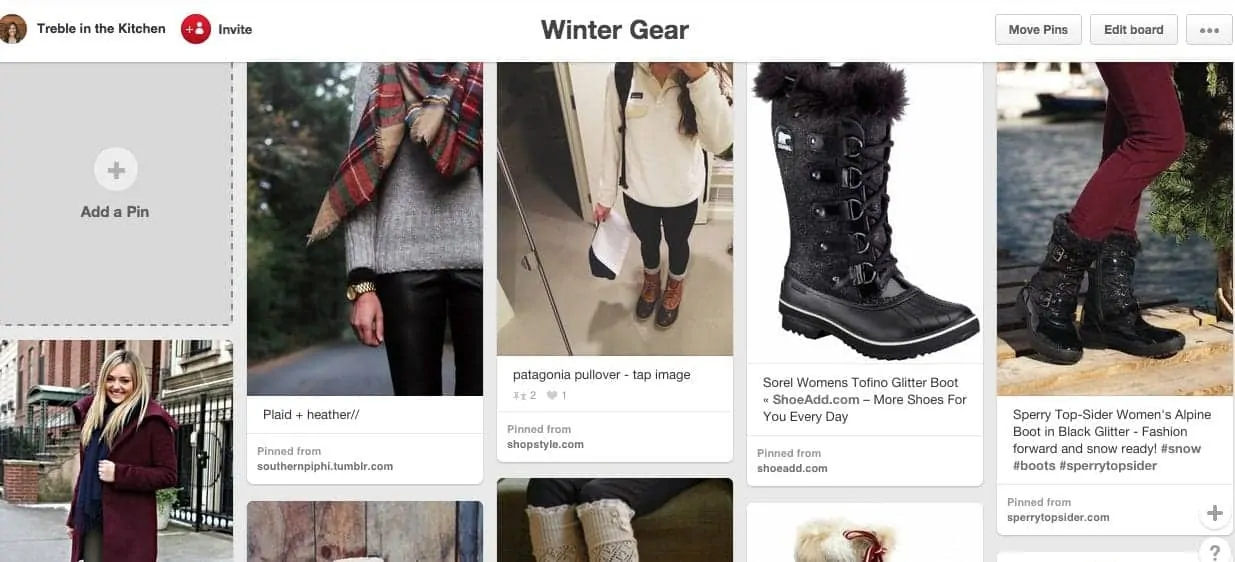 Winter Gear Pinterest