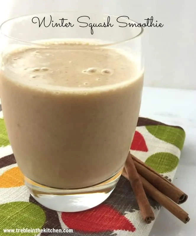 Winter Squash Smoothie from Treble in the Kitchen