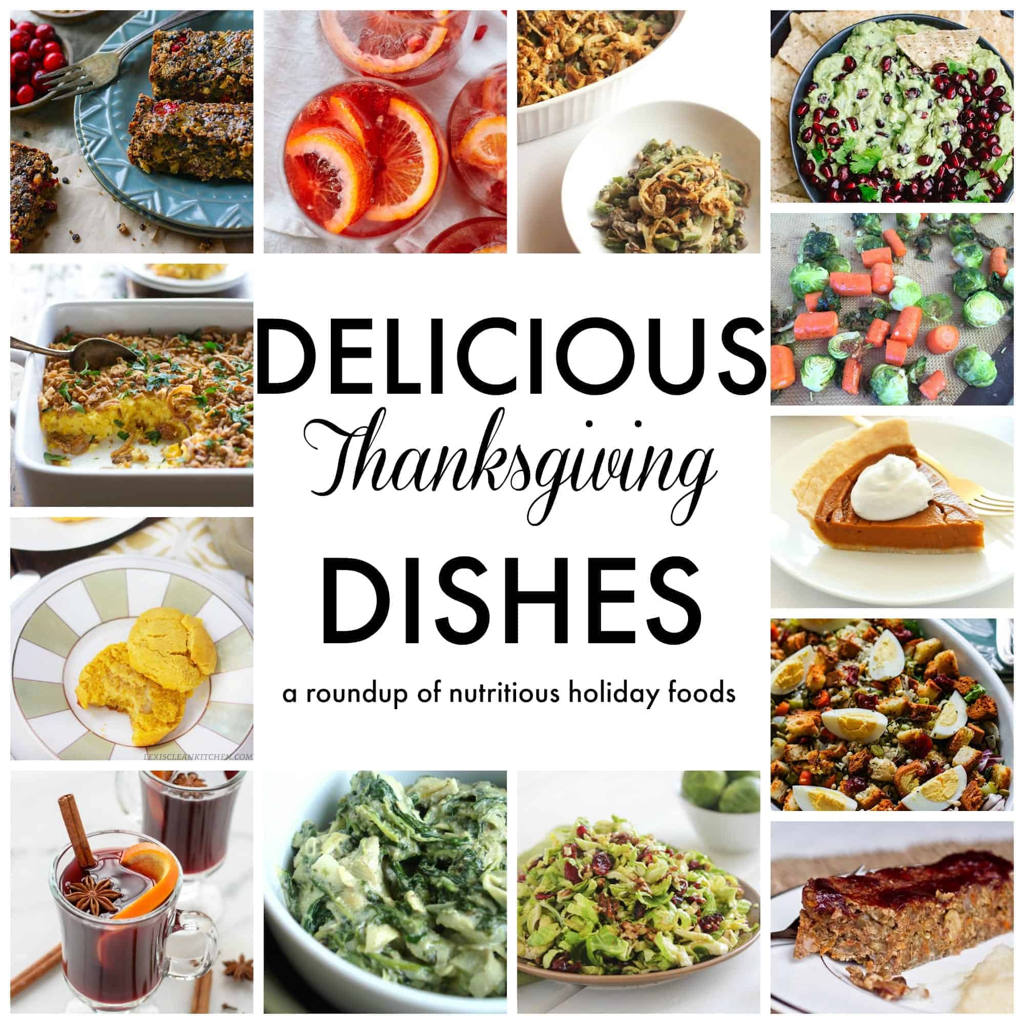 NUTRITIOUS Thanksgiving Dishes from Treble in the Kitchen