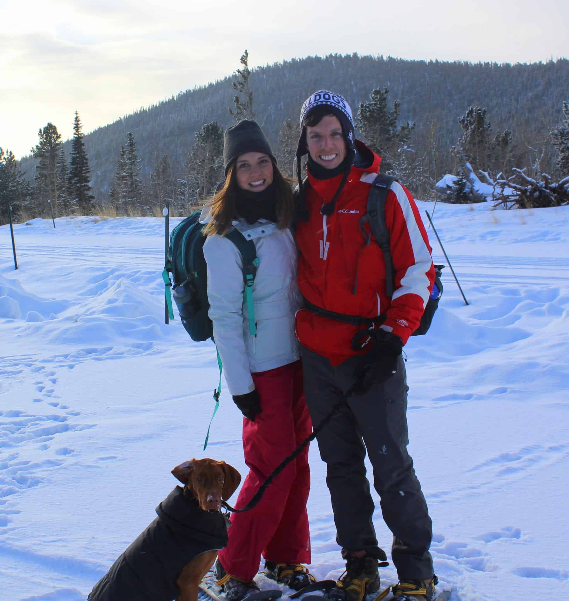Snowshoeing at Brainard Lake from Treble in the Kitchen