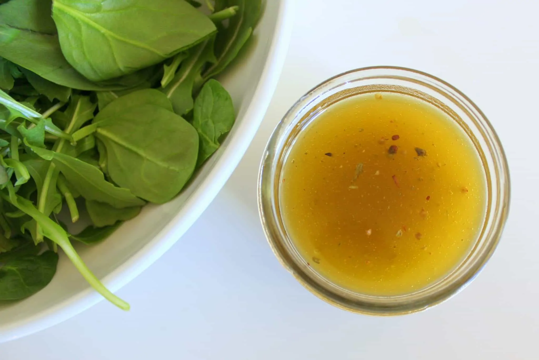 Herby Italian Salad Dressing from Treble in the Kitchen