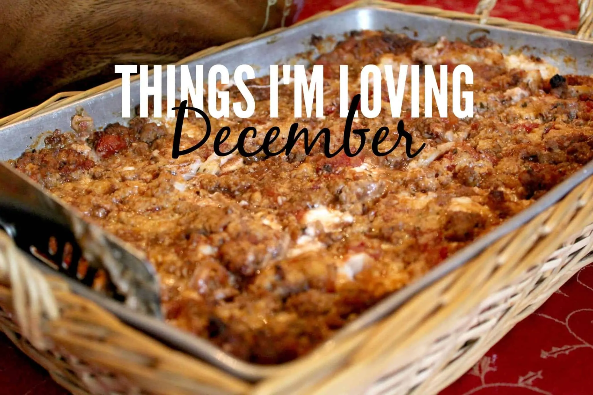 Things I'm Loving December 2015 from Treble in the Kitchen