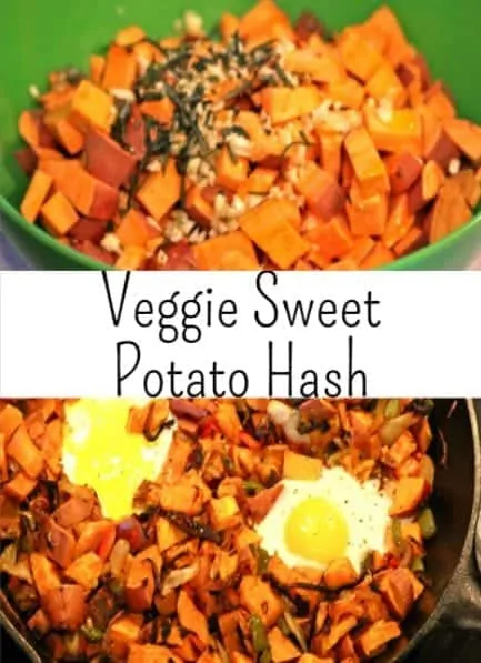 Veggie Sweet Potato Hash | A Latte Lipstick