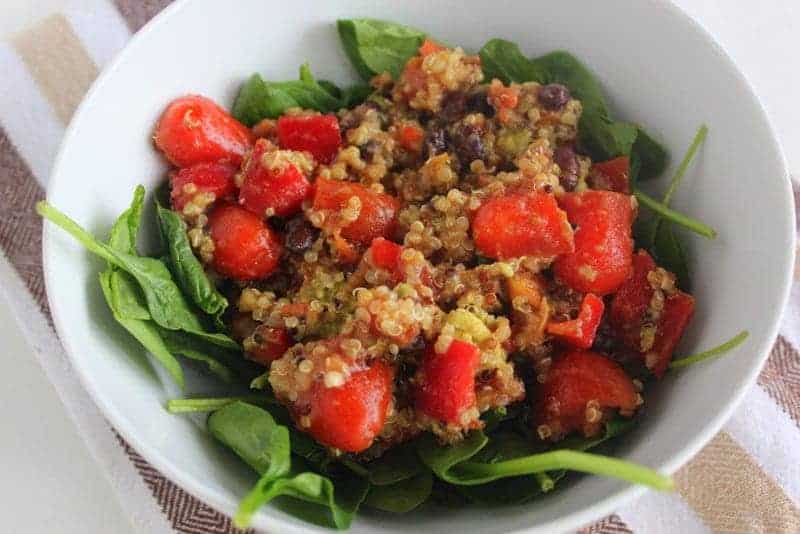 Quinoa Taco Salad | Treble in the Kitchen