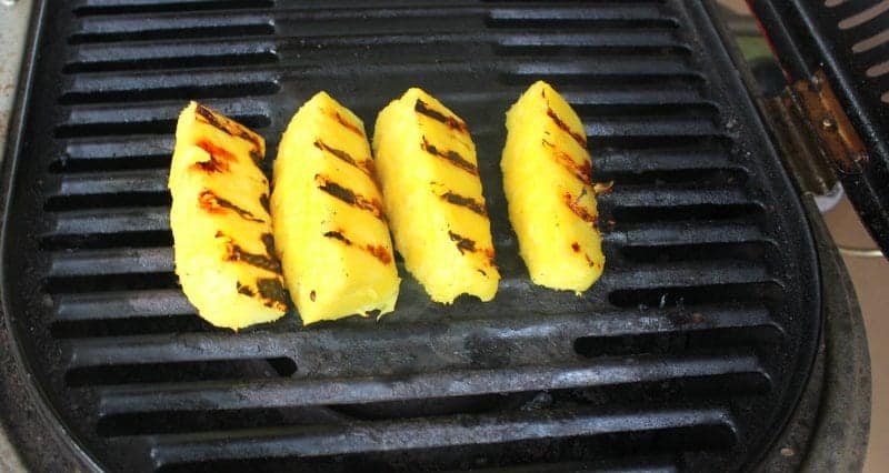 Grilled Pineapple with Coconut Cinnamon Whipped Cream