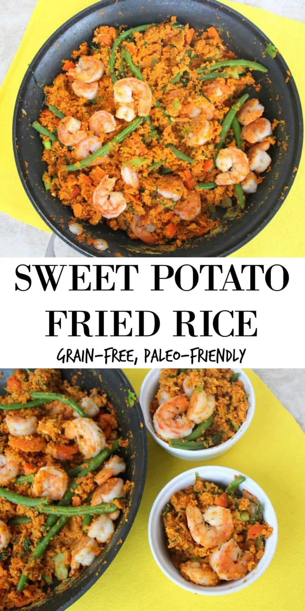 Sweet Potato Fried Rice From Treble in the Kitchen