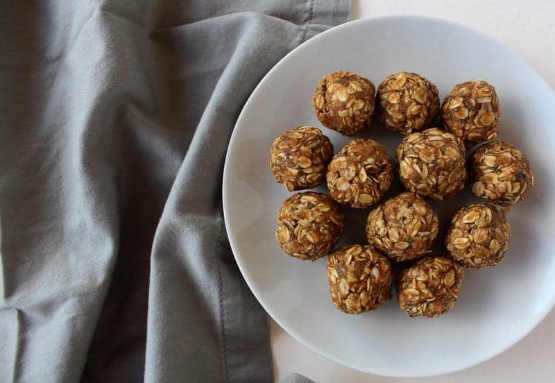 Peanut Butter Oatmeal Energy Bites from Treble in the Kitchen