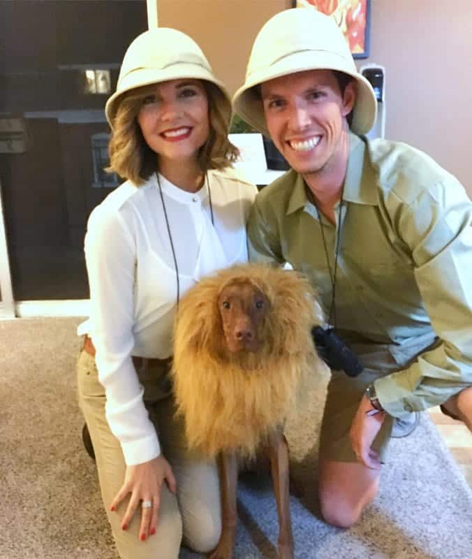 Halloween 2016 Safari with Dog as Lion