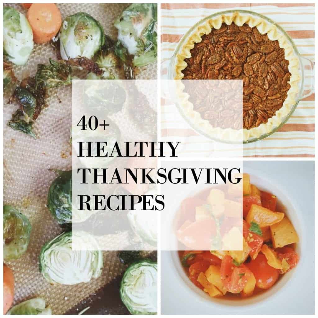 Healthy Thanksgiving Recipe Roundup