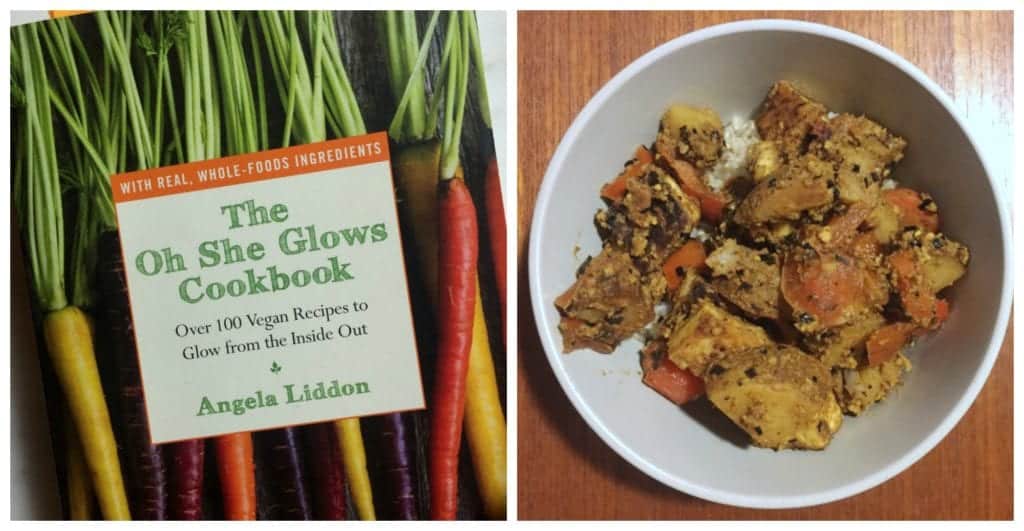 Oh She Glows Cookbook and Creamy Veggie Curry 