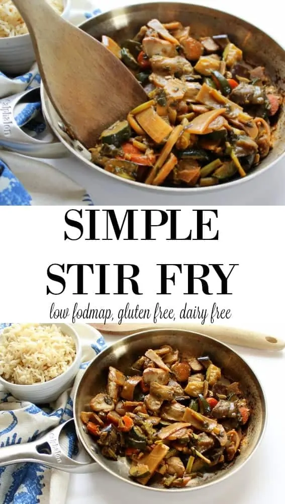 How to Reduce Food Waste - Simple Stir Fry Recipe #glutenfree #dairyfree #lowFODMAP