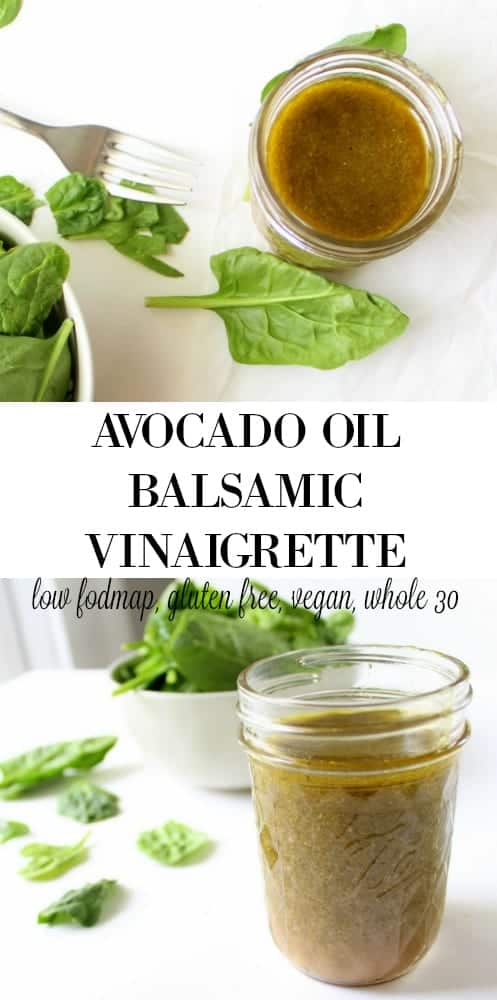 Avocado Oil Balsamic Vinaigrette