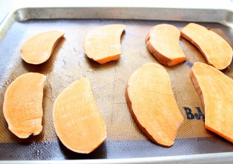 Sweet Potato Toast - low FODMAP, gluten free, dairy free, grain free, vegan