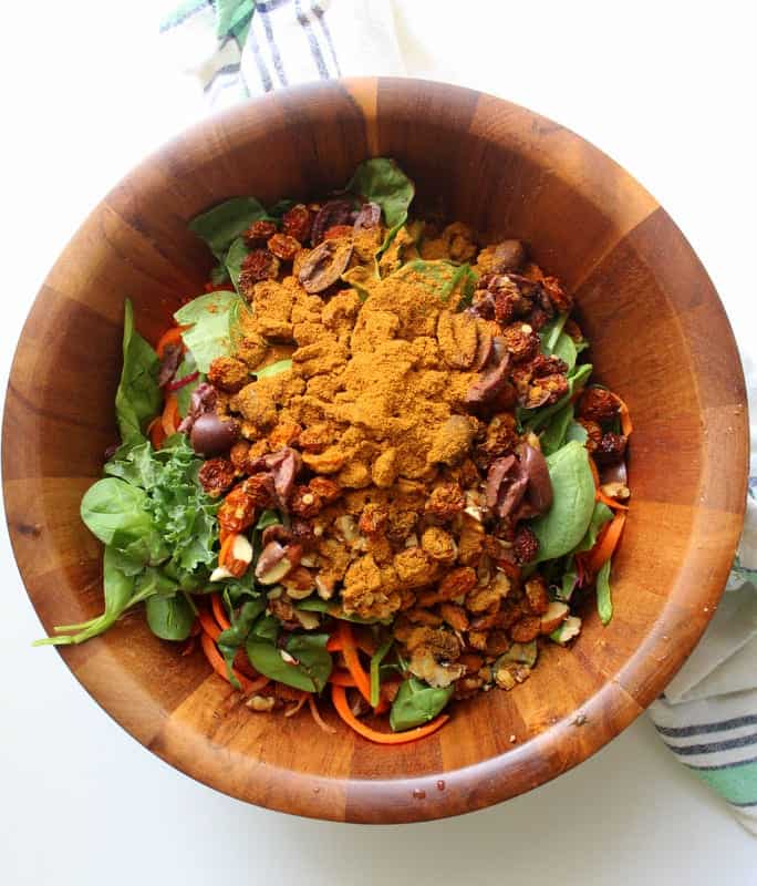 Moroccan Carrot and Chickpea Salad - low FODMAP, gluten free, dairy free, grain free