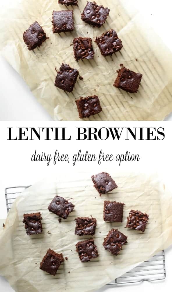 Brain Fog Lentil Brownies - #glutenfree #dairyfree #lentils #legumes #pulses #joybauer #foodremedies