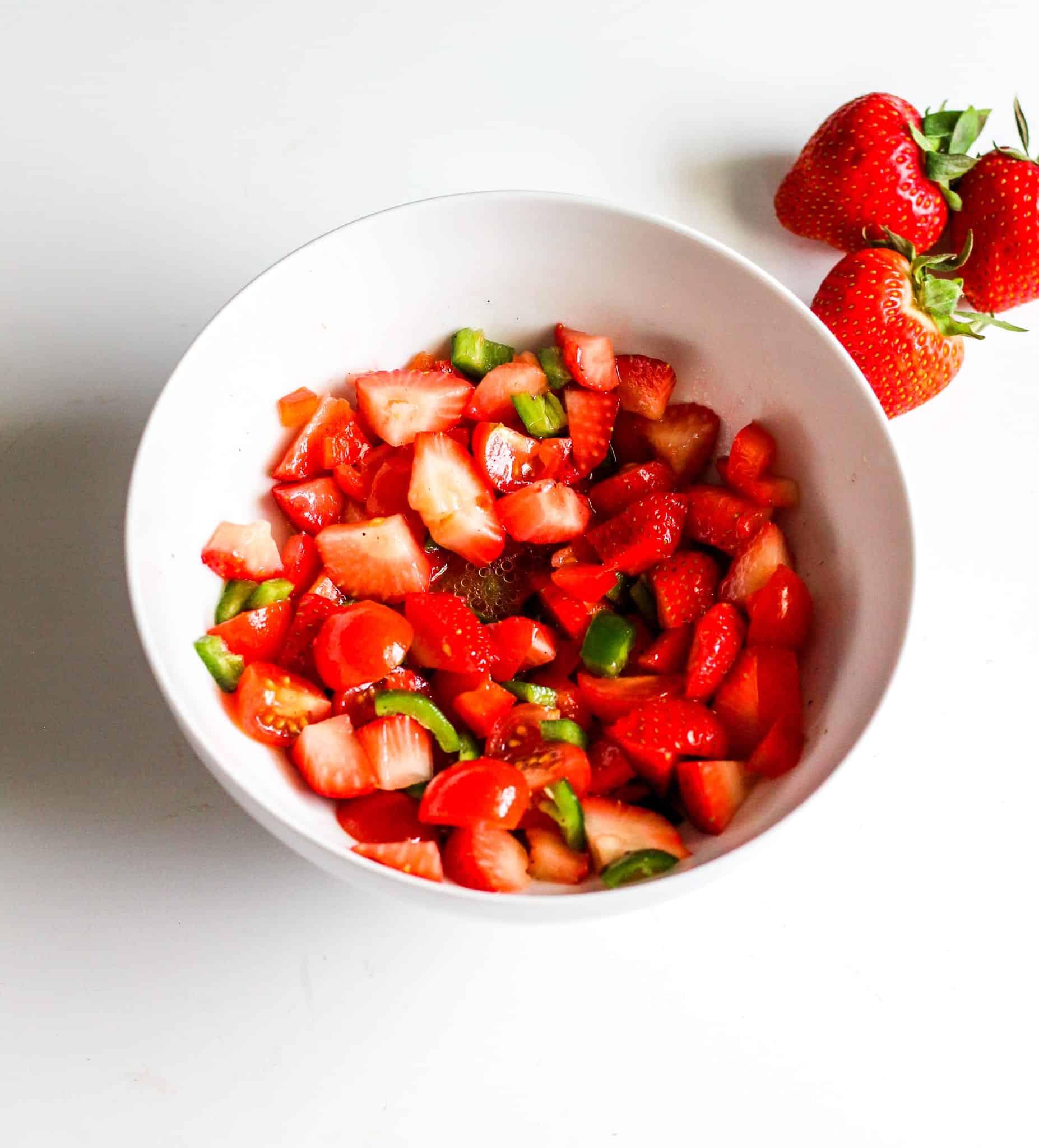 Strawberry Salsa #tararochfordnutrition #lowfodmap #glutenfree #dairyfree #allergenfree #healthy