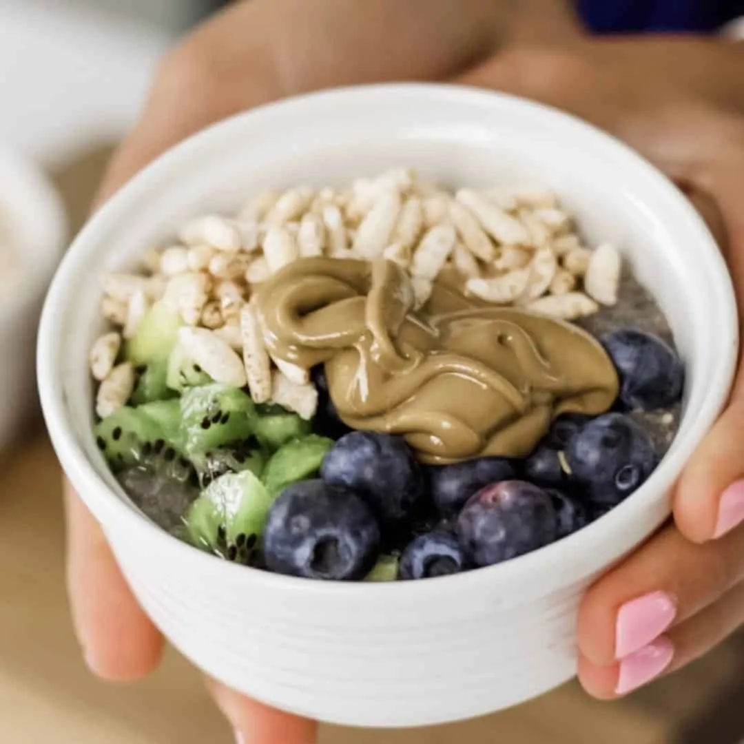 Chia Pudding Power Bowl - The 14 Day Elimination Diet Plan #tararochfordnutrition #foodallergies #glutenfree #dairyfree