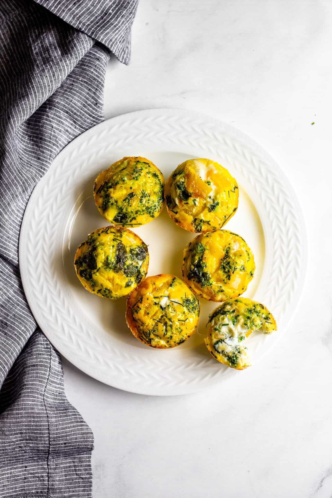 Breakfast Herb and Vegetable Egg Muffins #lowfodmap #glutenfree #dairyfree #tararochfordnutrition