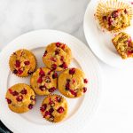 Low FODMAP Cranberry Orange Muffins - Tara Rochford Nutrition #lowfodmapmuffins #lowfodmapbaking